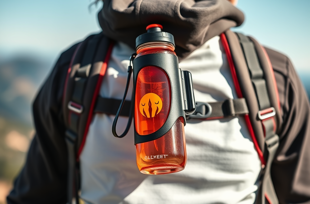 Wear It. Clip It. Carry It. – The Ultimate Hands-Free Bottle!