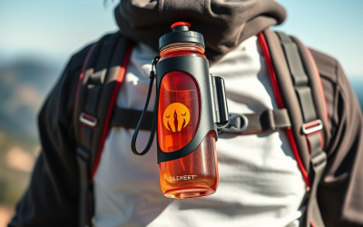Wear It. Clip It. Carry It. – The Ultimate Hands-Free Bottle!